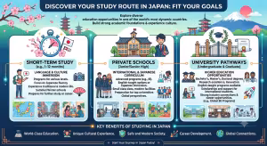 Options for Studying in Japan
